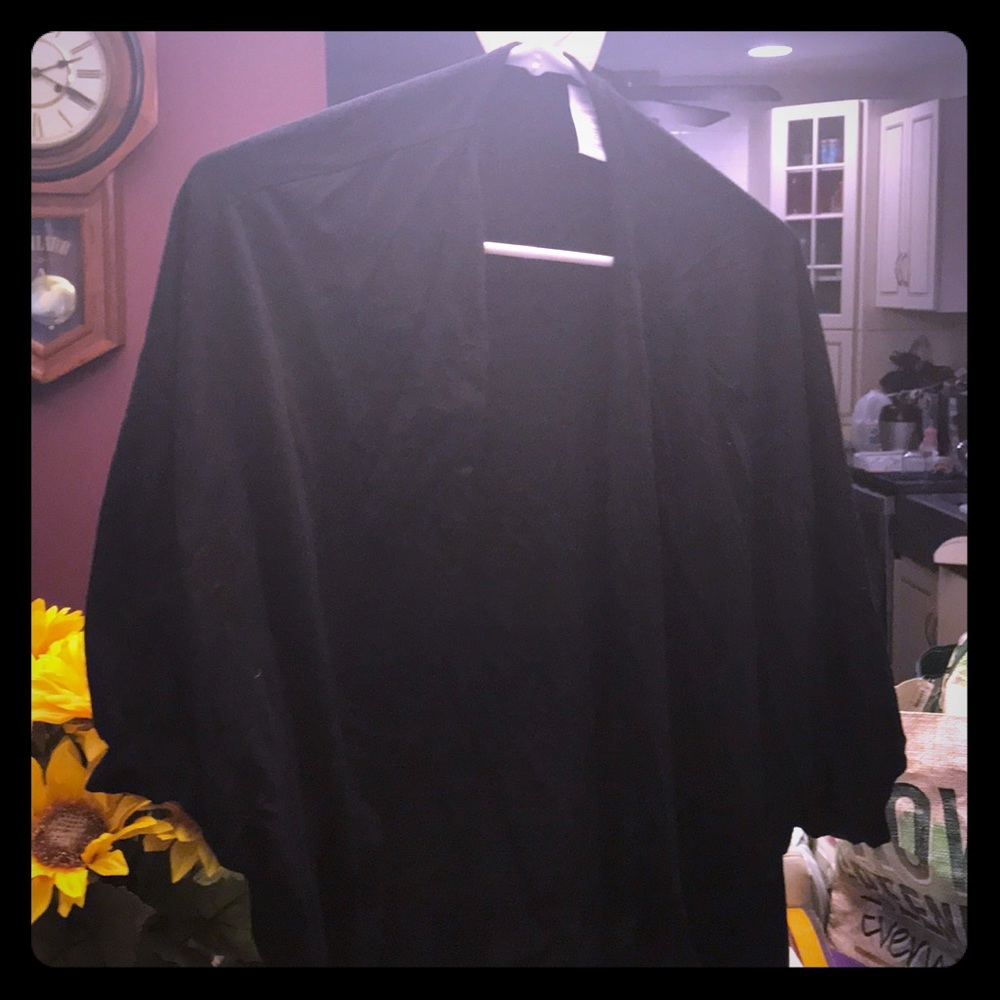 Little black cardigan